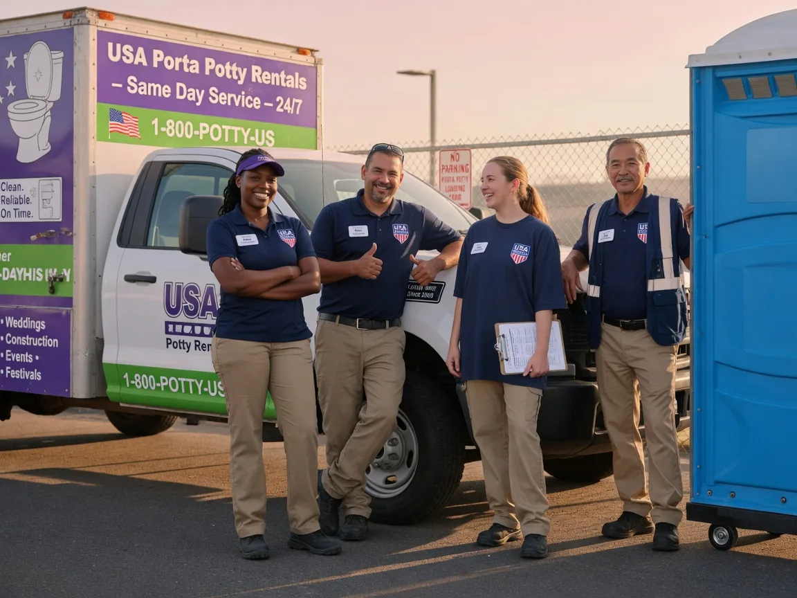 Porta Potty Rental company in Bristolville, OH